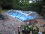 Eco Classic Poolüberdachung 6,4 × 3,9 x 1,20 m – jetzt mit 20 % Rabatt!