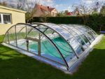 Eco Classic Poolüberdachung 6,4 × 3,9 x 1,20 m – jetzt mit 20 % Rabatt!