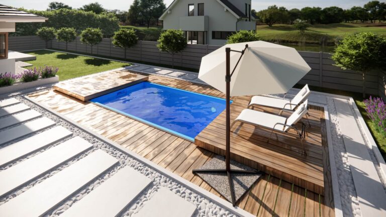 Begehbare Poolterrasse PT
