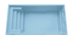 GFK Pool Aurora 6,4 x 3,5 x 1,5 m in Blau