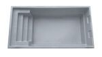 GFK Pool Aurora Grau 8,4 x 3,6 x 1,5 m
