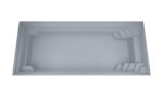 GFK Pool Kuba Grau 6,2 x 3,2 x 1,5 m