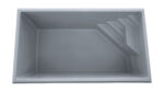 GFK Pool Nightfall Grau 6 x 2,7 x 1,5 m