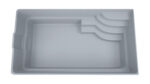 GFK Pool Spanien Grau 6,2 x 3 x 1,46 m